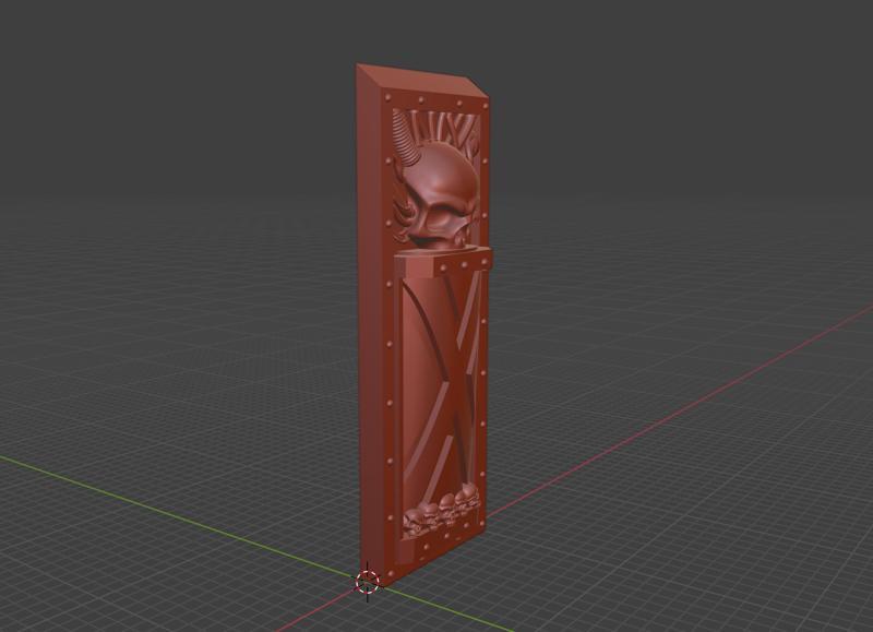 Death Company sarcophagus Face plate