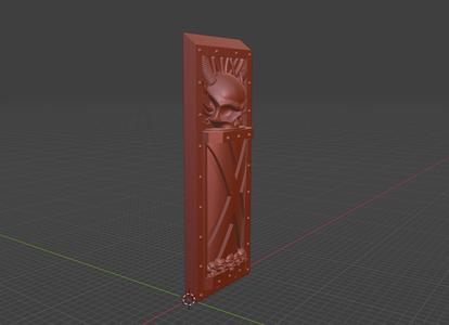 Death Company sarcophagus Face plate