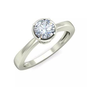 Classic Diamond Solitaire Engagement Ring