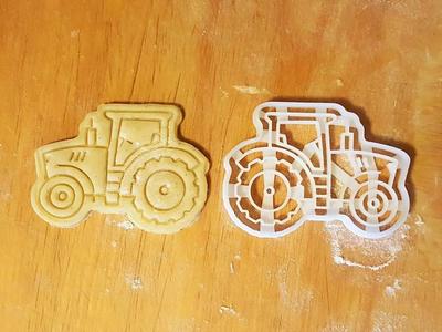 Tractor cookie cutter