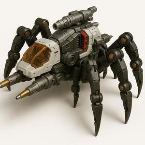 Mecha Spider - Futuristic Battle Insect