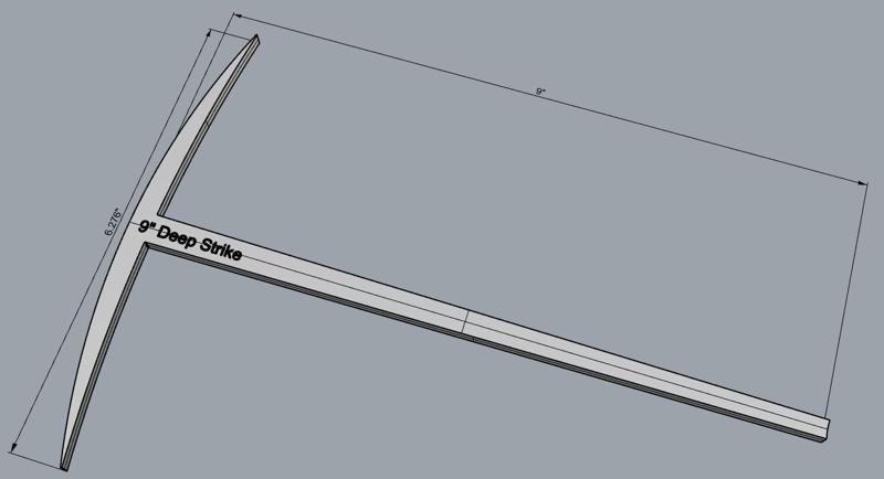 9 Inch Deep Strike Tool