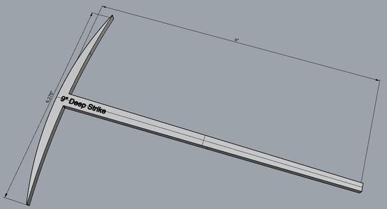 9 Inch Deep Strike Tool