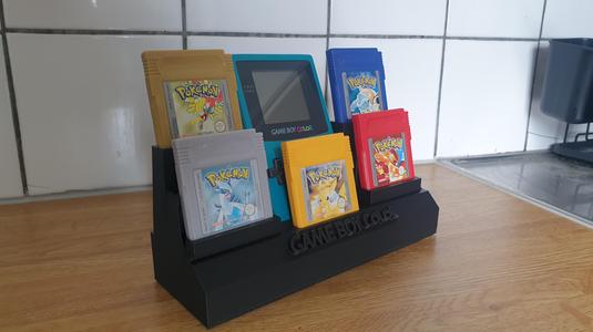 GameBoy Color Holder – Retro Gaming Display Stand