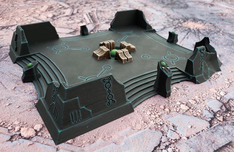 Necron Tournament Terrain - Tomb World - Shrine