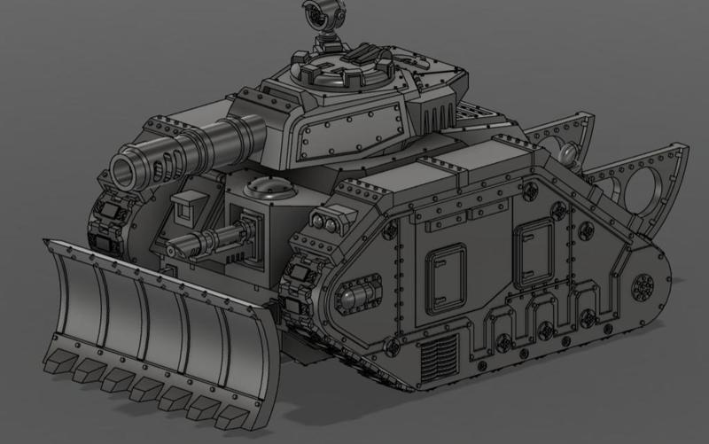 Epic Scale Battle Tank