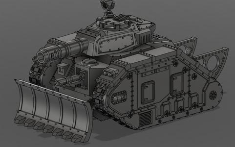 Epic Scale Battle Tank