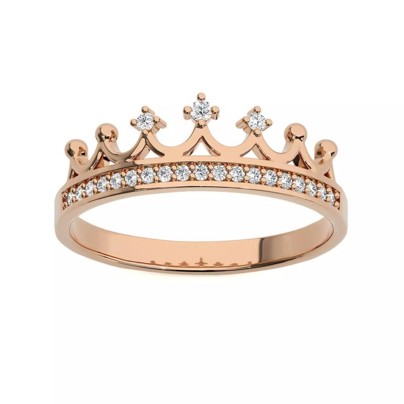 Crown Ring renders 3dm stl details