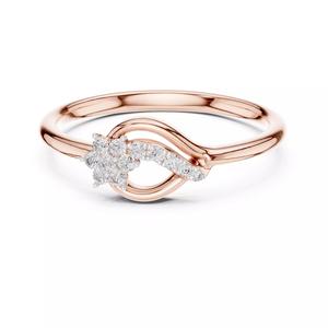 Round Cut Diamond Pear Shape Engagement Ring 3DM STL Video