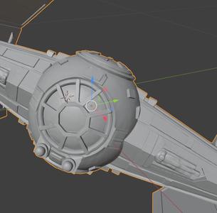 DARTH VADER TIE FIGHTER