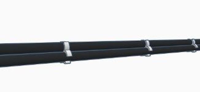 4mm Braided Cable Sleeve Comb (3 Cables)