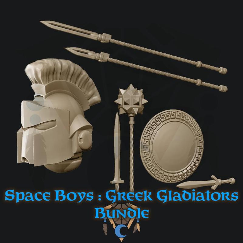 Space Boys : Greek gladiators bundle
