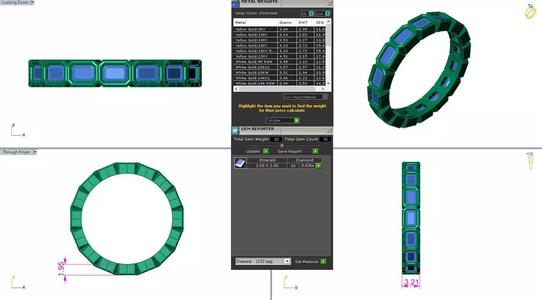 Emerald Eternity Band