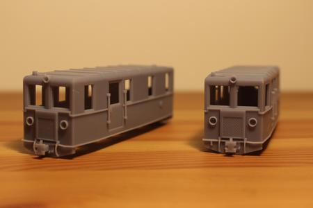H0e / OO-9 Polish Railcars MBd-1 (125/130)
