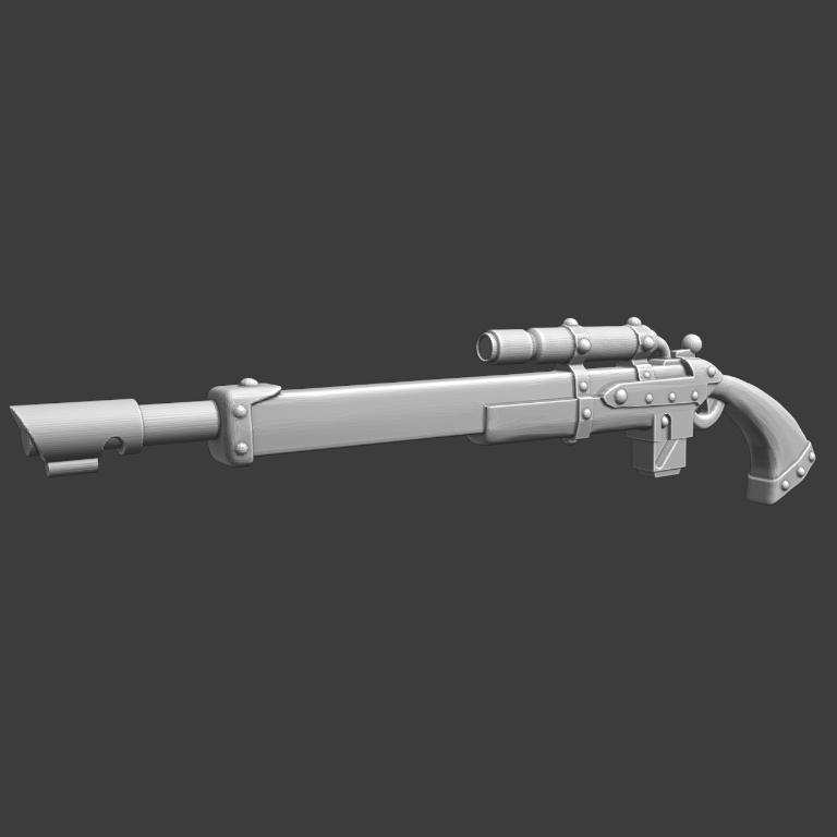 Space Russian Laser Rifle