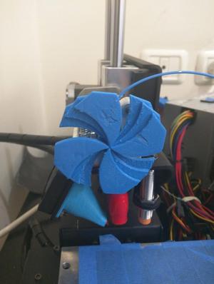 Printrbot Simple Metal "Triple Windmill" Feedwheel