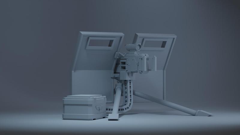 Heavy Bolter Imperial Guard / Astra Militarum