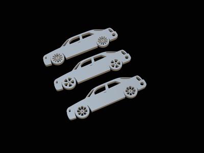 chrysler 300c sedan keychain