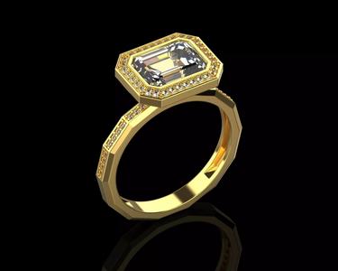 Emerald Ring N135