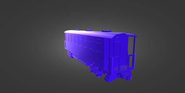 Train Vagon model