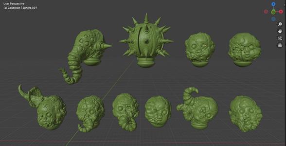 Plague Heads (Children Of The Infested)