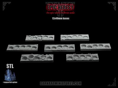 Epic Heresy: 12x40mm bases