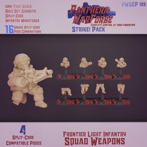 FLI Squad Weapons: Split-Core Strike Pack (6mm Real Scale)