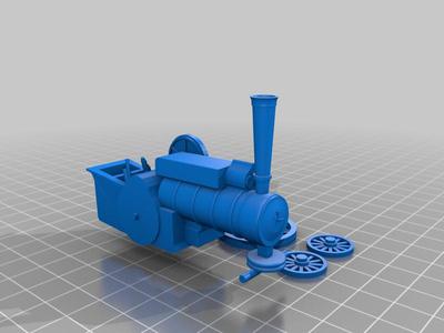 Aveling and Porter Traction Engine HO scale