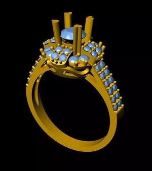 DiamondRing gold ring with stones