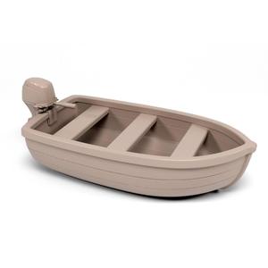 Boat with motor