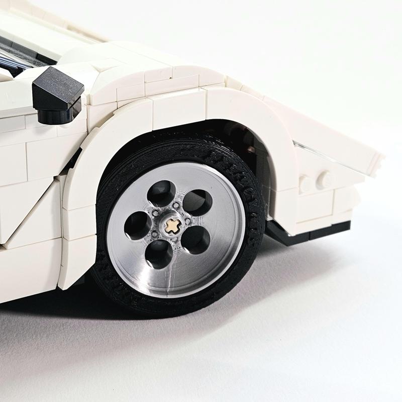 Wheels for Lego Lamborghini Countach