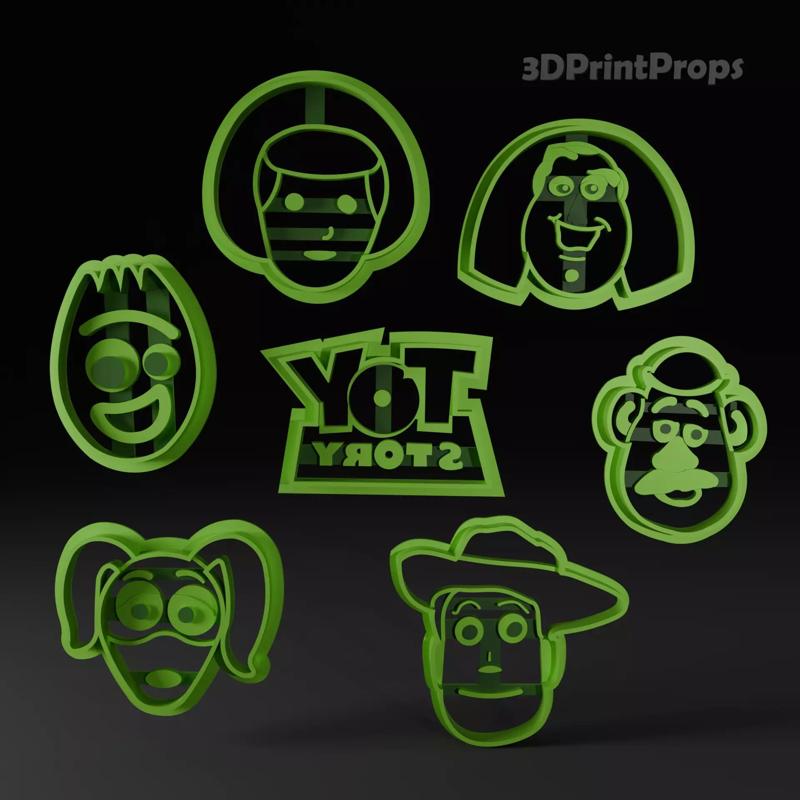 Toy Story Cookie Cutter set