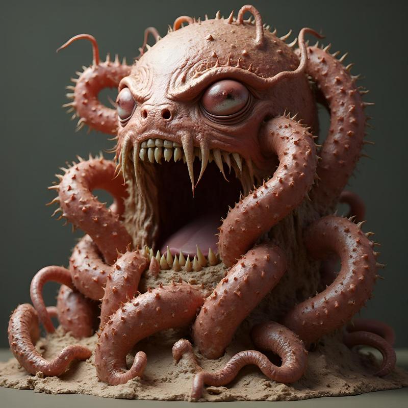 Abyssal Horror: 28-32mm FDM/Resin Miniature