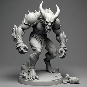 28-32mm Warlord Miniature: STL for FDM & Resin