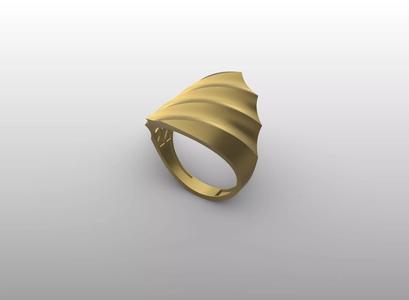 Golden Twilight Ring