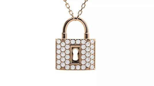 Diamond Keys Pendant 3dm stl renders details