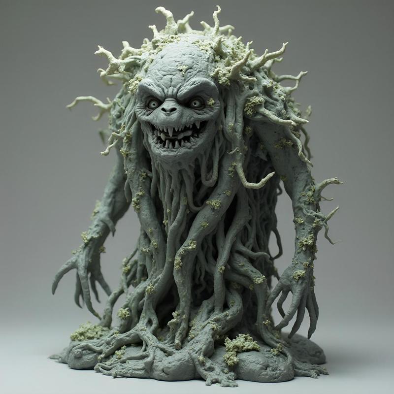 Blighted Horror: 28-32mm Scale Fantasy Miniature
