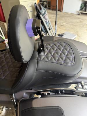 Harley saddleman back rest spacer