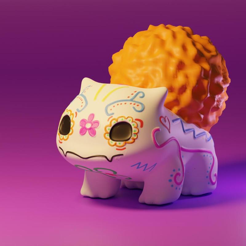 BULBASAUR CEMPASUCHIL (HALLOWEEN)