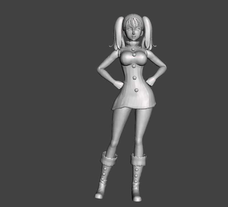 Diane Seven Deadly Sins 3D Model