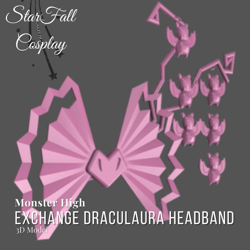 Monster Exchange Draculaura Headband for Cosplay
