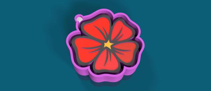 🌸 Flower 2 – Freshie Mold Versatile