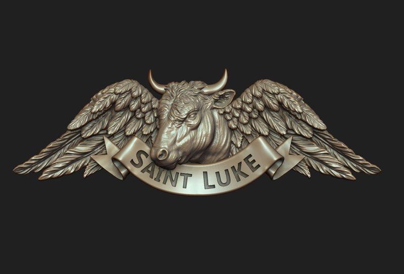 Saint Luke the Evangelist Pendant