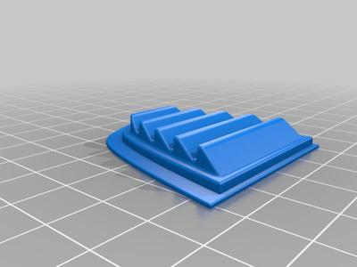 3dSets Sakura Louvered rear side window