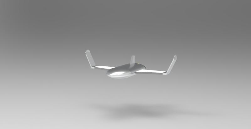 Manta Ray aerial drone prototype