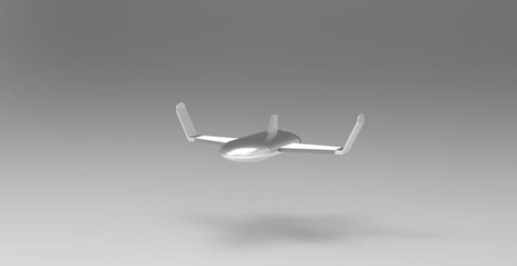 Manta Ray aerial drone prototype