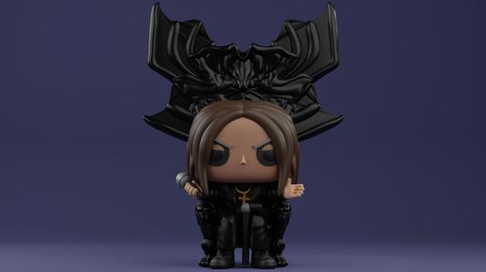 Ozzy Osbourne funko pop from his Final show