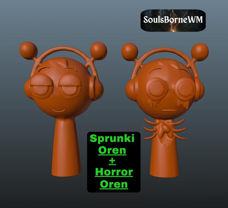 Sprunki: Oren + Horror Oren