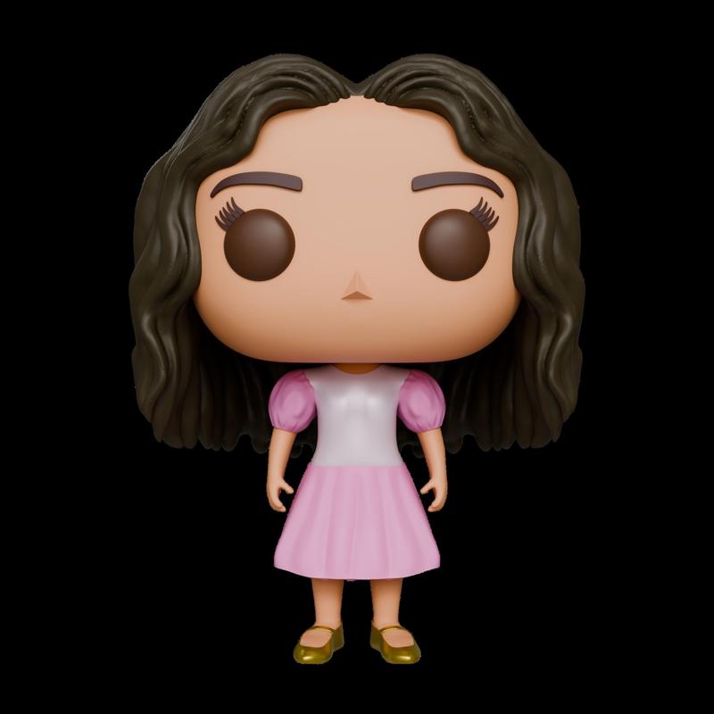Funko pop girl dress pink