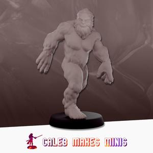 Sasquatch [PRE-SUPPORTED] | Halloween Series (2025 - "Cryptids")